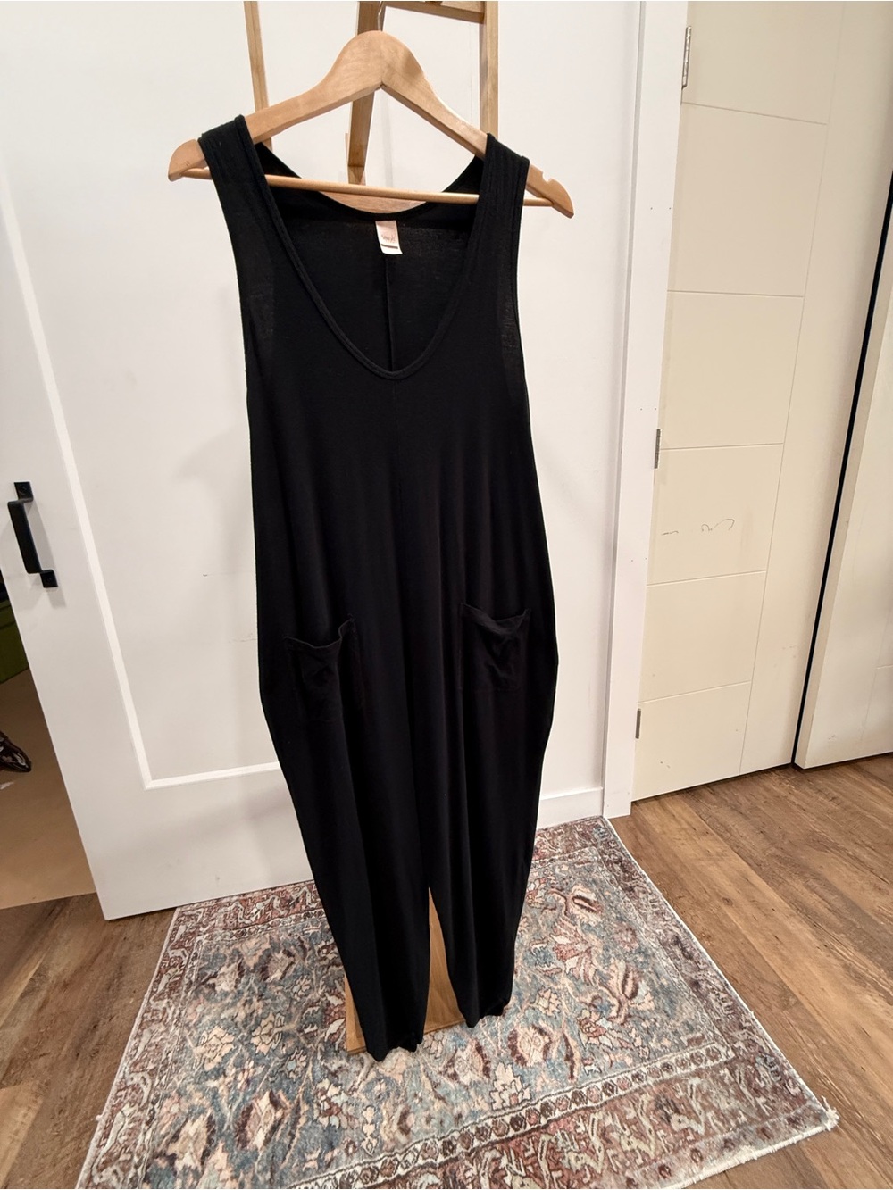 Smash + Tess Black Sleeveless Jumpsuit